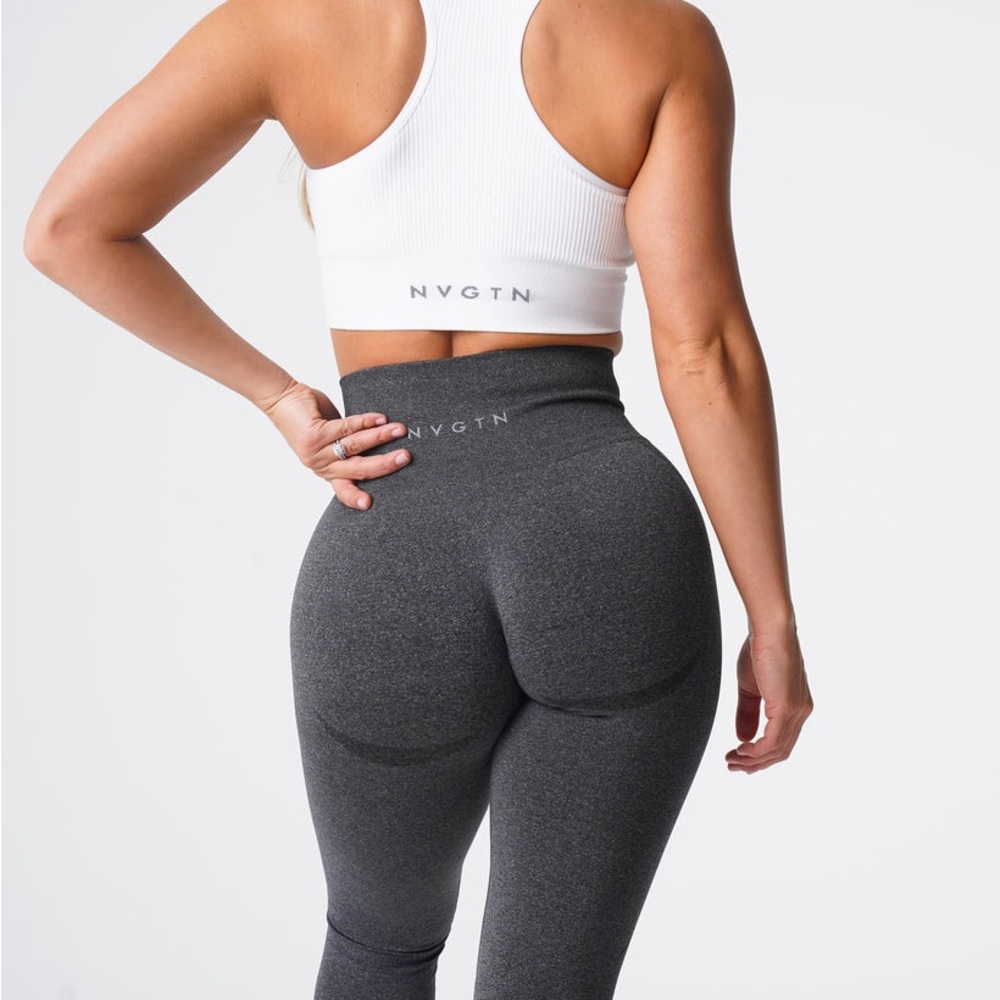 NVGTN Charcoal High-Rise Leggings